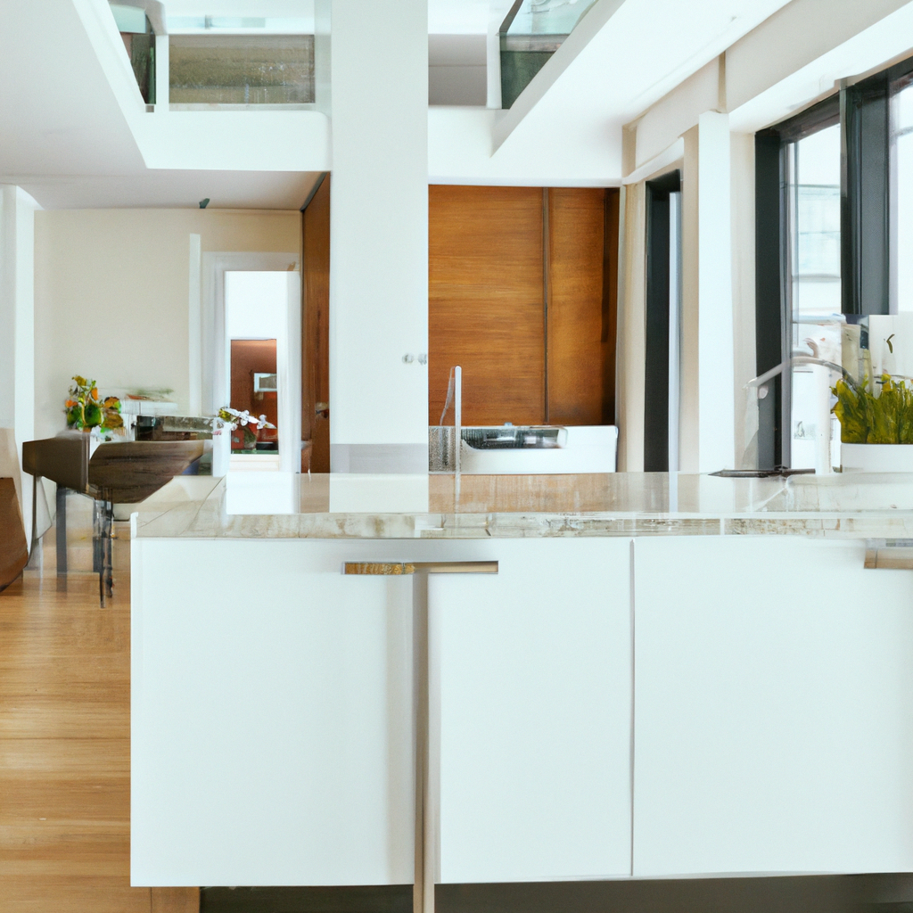 Ultra-modern kitchen with clean lines